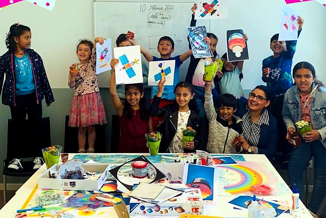 Earth Day: everyone shows their art