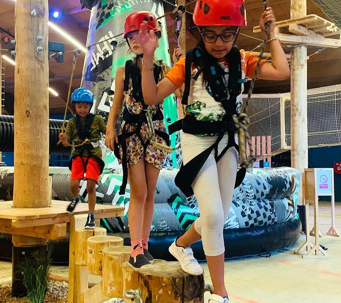 Climbing park crew