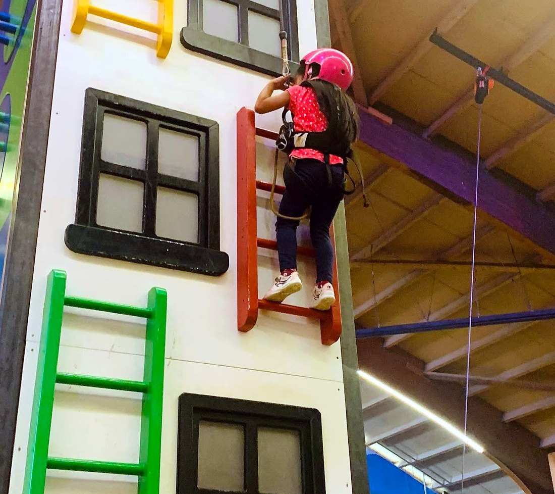 Up the ladder wall