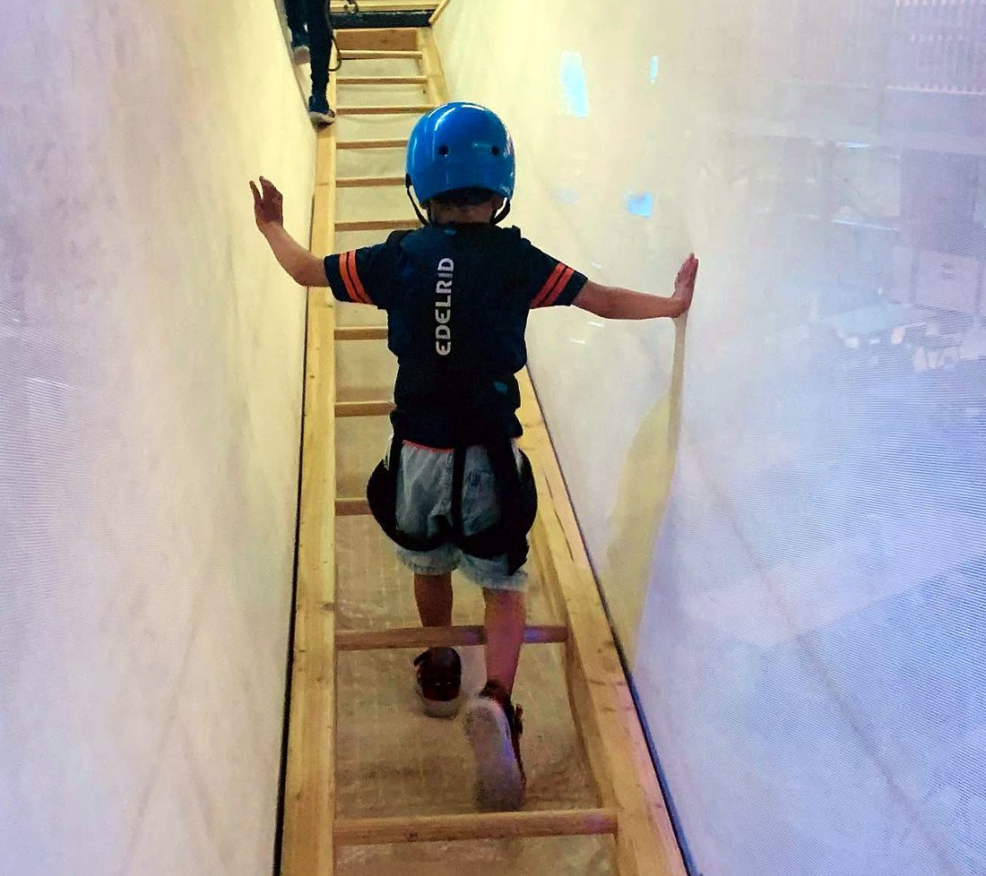 Balance beam brave