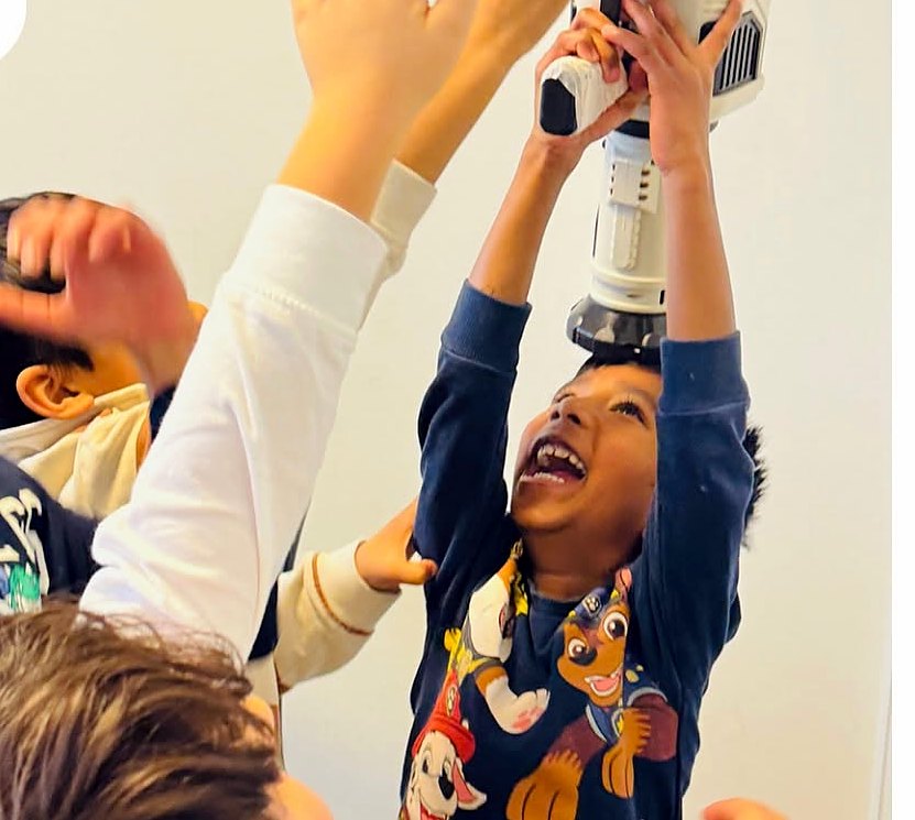 Hands up for science